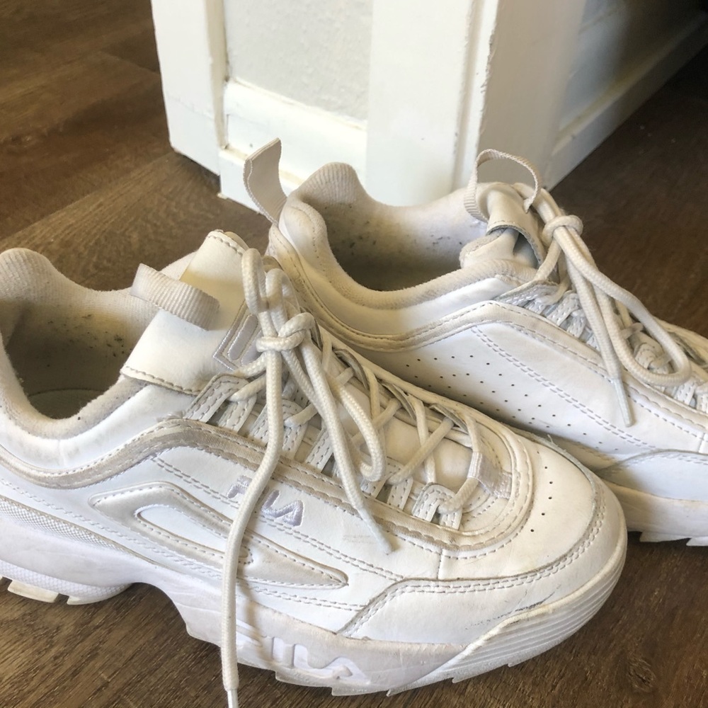 Fila Disruptor All White